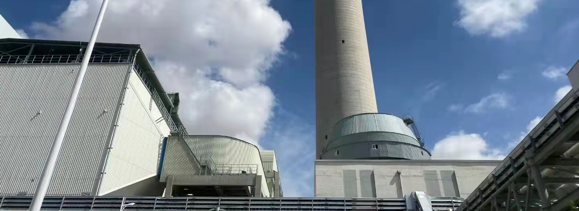 A large power plant in the Inner Mongolia